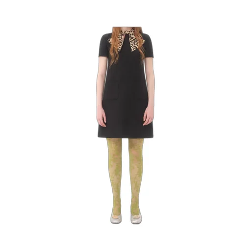 Crepe Couture Short Dress