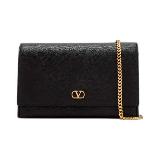 Vlogo Signature Foldover Top Clutch Bag