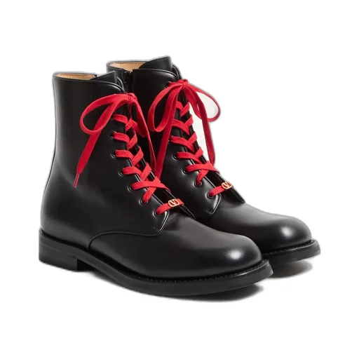 Punx Calfskin Combat Boot