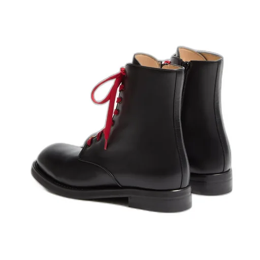 Punx Calfskin Combat Boot