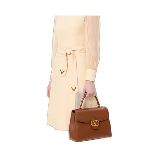Vlogo Signature Foldover Top Tote Bag