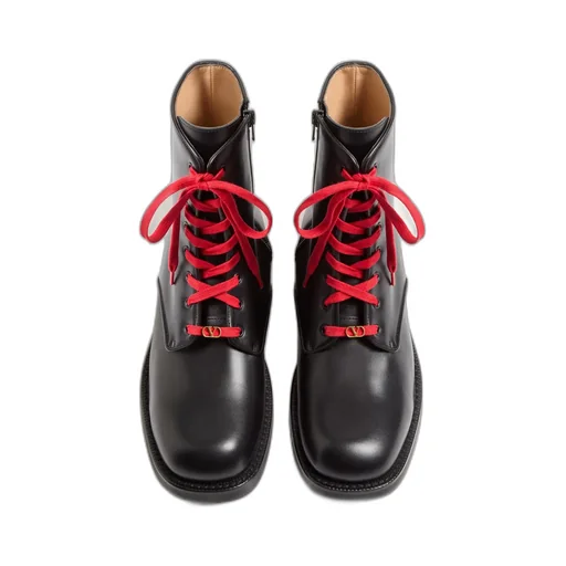 Punx Calfskin Combat Boot