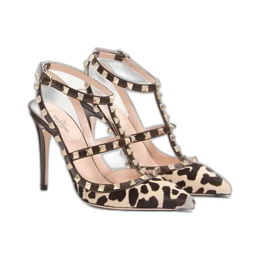 Rockstud Pumps With Straps