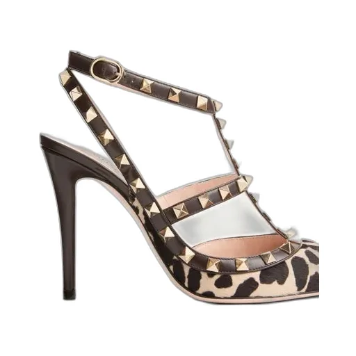 Rockstud Pumps With Straps