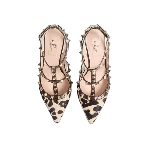 Rockstud Pumps With Straps