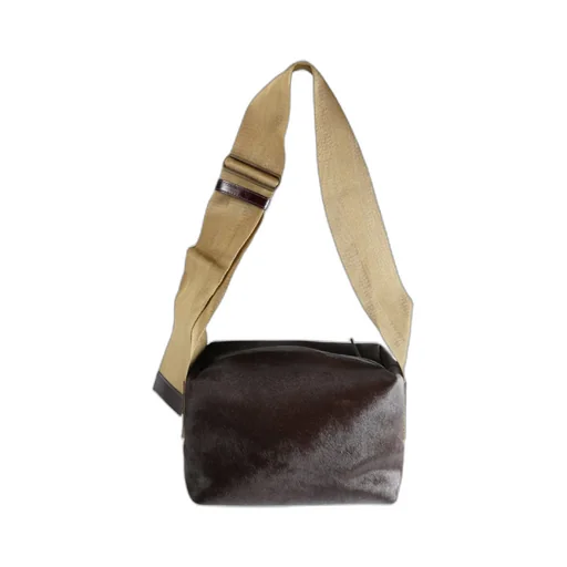Small Shoulder Bag With Wide Straps