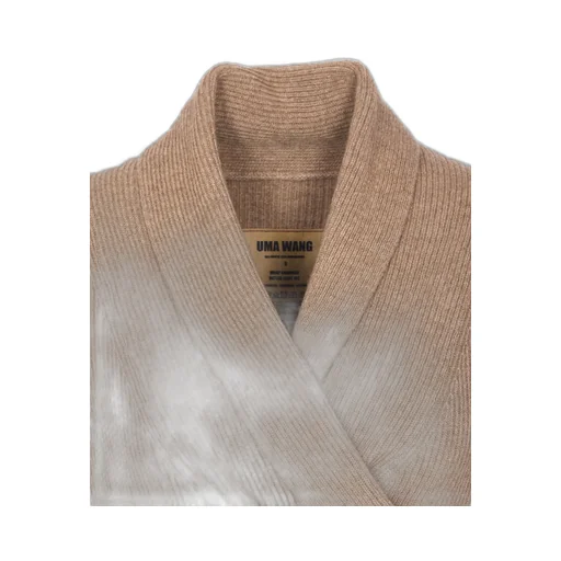 Long-Sleeved Wrap Sweater