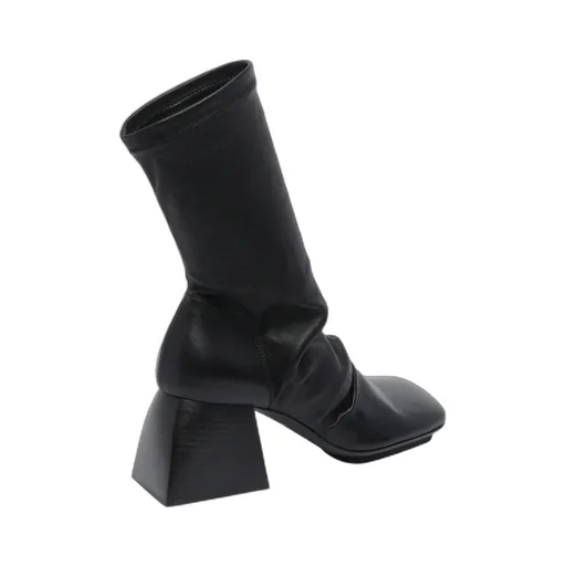 Square Toe Ankle Boots