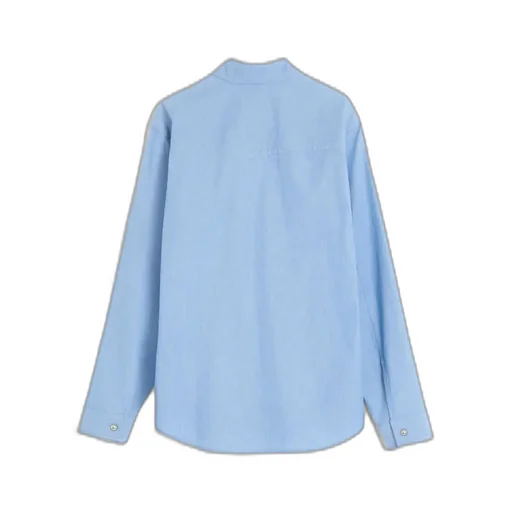 Denim Shirt With Cabochons