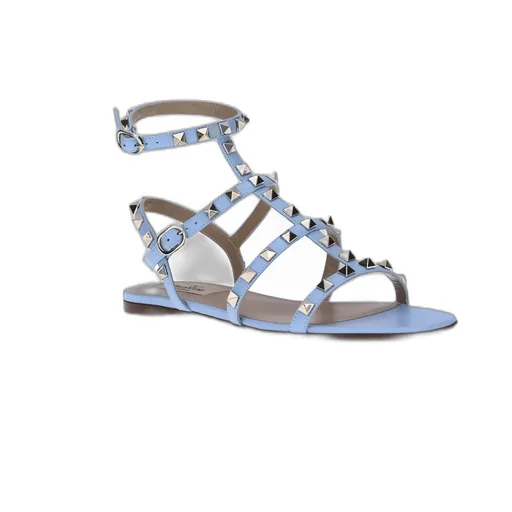 Garavani Rockstud T-Bar Strap Sandals