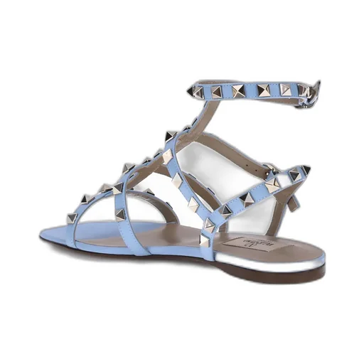 Garavani Rockstud T-Bar Strap Sandals
