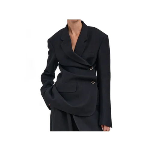 Long-Sleeved Suit Jacket