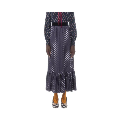 Pois Midi Skirt