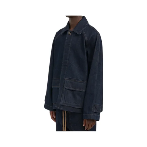 Long-Sleeved Denim Jacket
