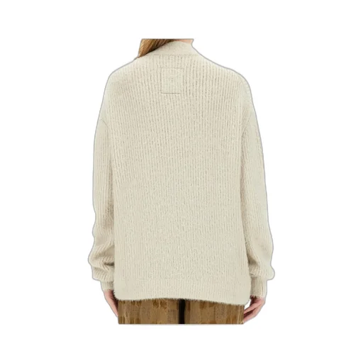 Long-Sleeved Knitted Cardigan