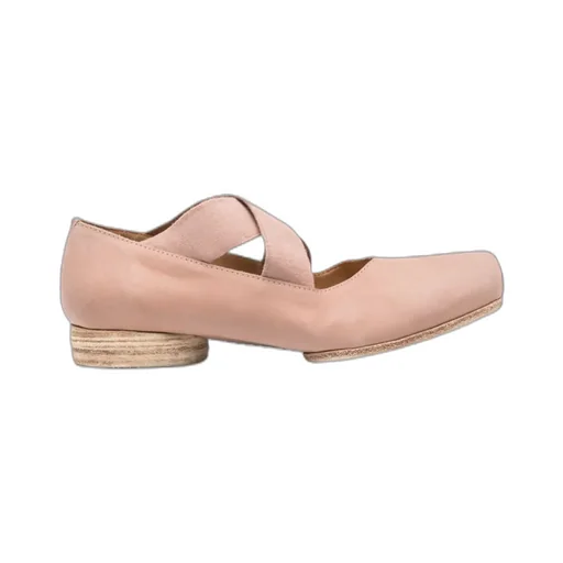 Square Toe Ballet Flats