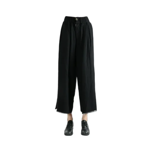 Elastic Waist Casual Pants