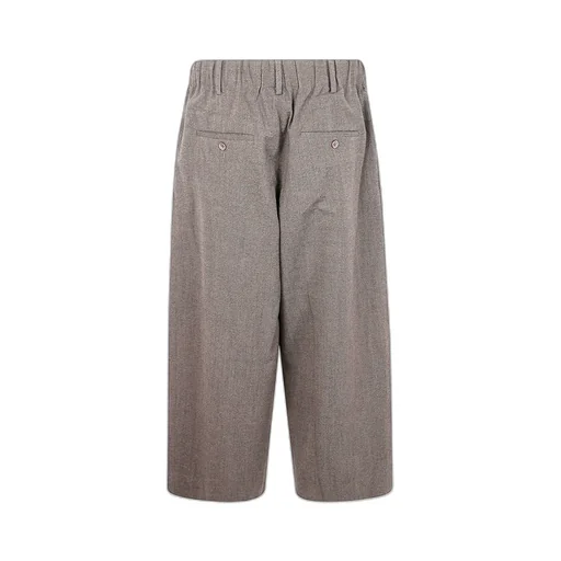 Elastic Waist Casual Pants