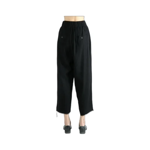 Elastic Waist Casual Pants