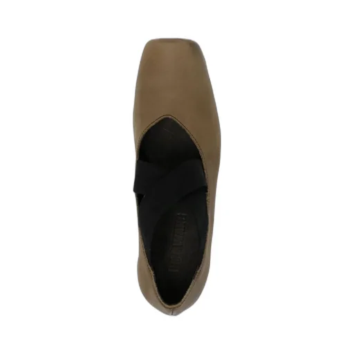 Square-Toe Ballet Flats