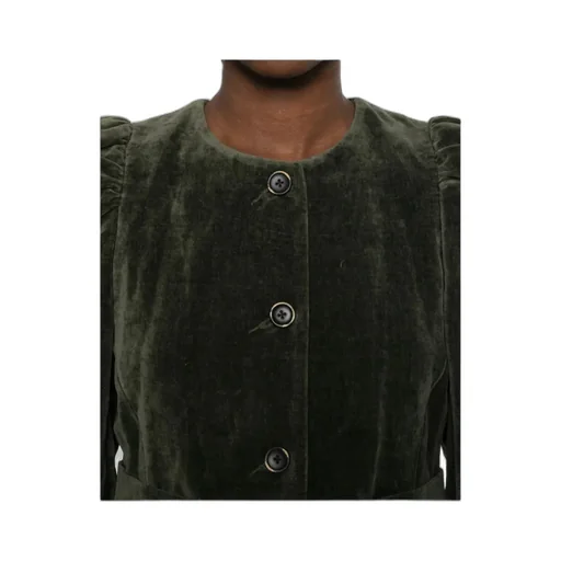 Crew Neck Casual Jacket