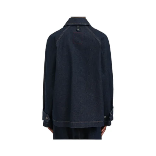 Long-Sleeved Denim Jacket