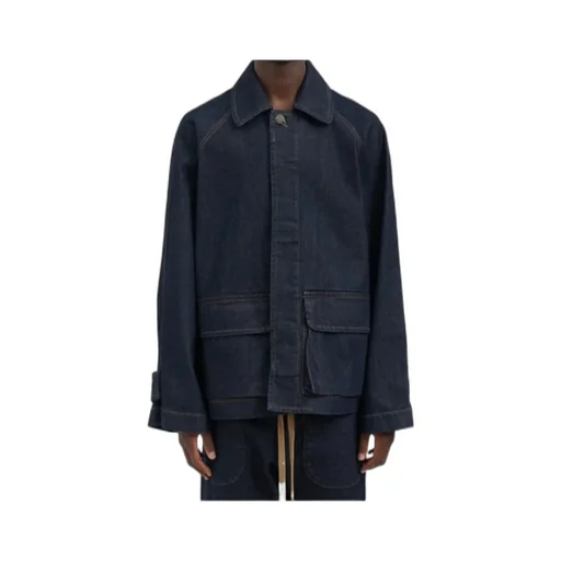Long-Sleeved Denim Jacket