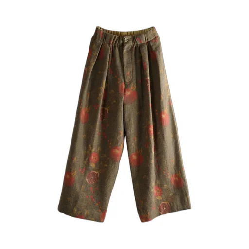 Button Casual Pants