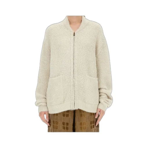 Long-Sleeved Knitted Cardigan