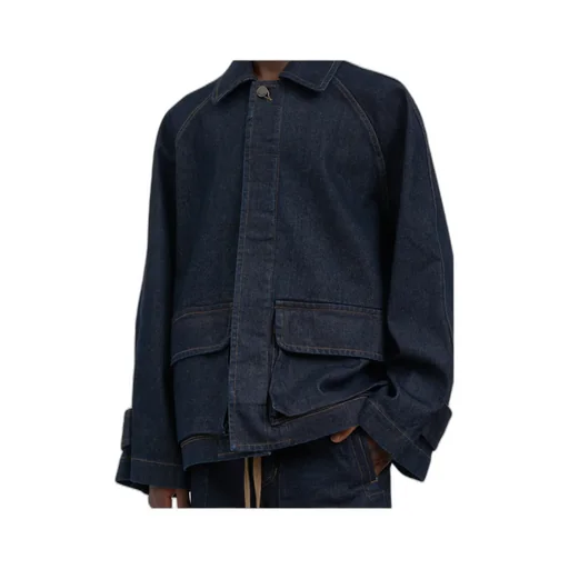Long-Sleeved Denim Jacket