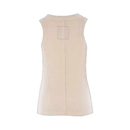 Ti Tank Top In Rib Jersey