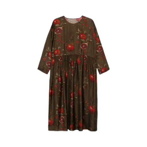 Pomegranate Print Dress