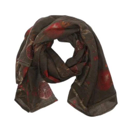 Pomegranate Pattern Scarf