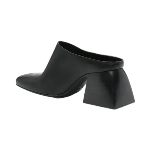 Slip-On High-Heeled Sandals