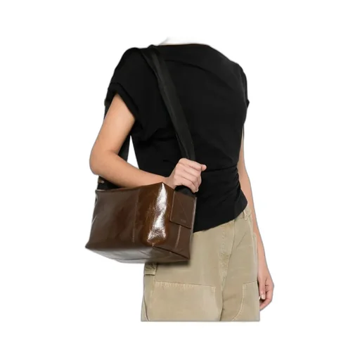 Zippered Shoulder Bag