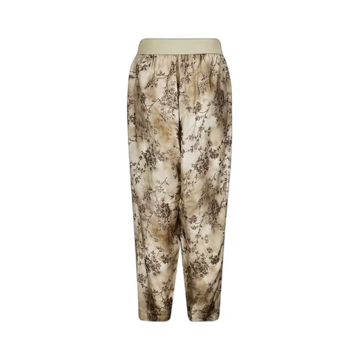 Floral Printed Straight Leg Trousers