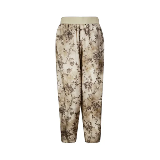 Floral Printed Straight Leg Trousers