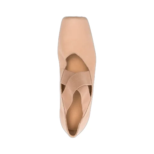 Square-Toed Ballet Flats