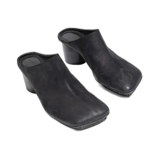 High-Heeled Muller Shoes