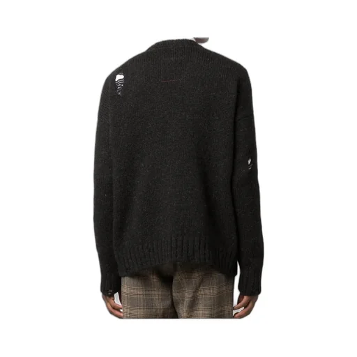 Long-Sleeved Knitted Cardigan