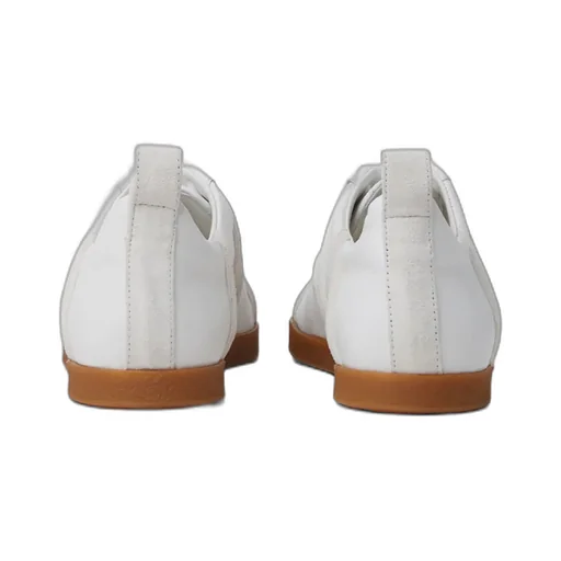 Round-Toe Lace-Up Sneakers