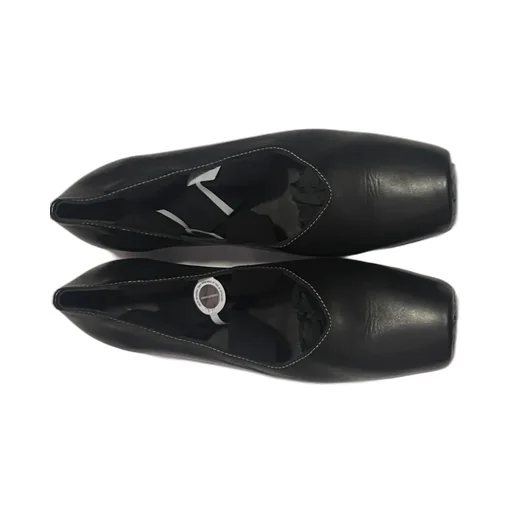 30Mm Square-Toe Ballerinas