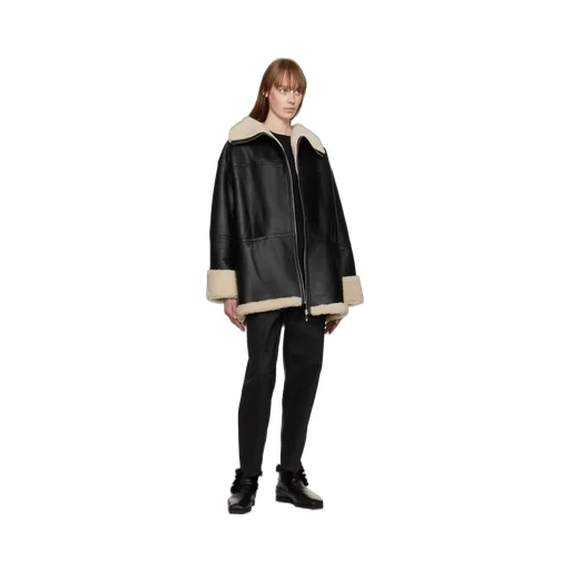 Logo Lapel Zipper Jacket