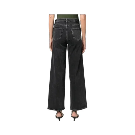 Cropped Wide Leg Jeans