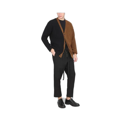 Drop Crotch Drawstring Trousers