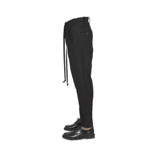 Drop Crotch Drawstring Trousers