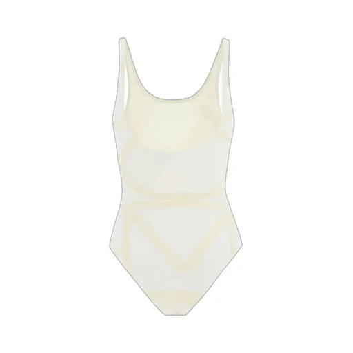 Sleeveless Crewneck Swimsuit