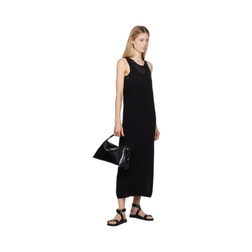 T-Lock Leather Tote Bag