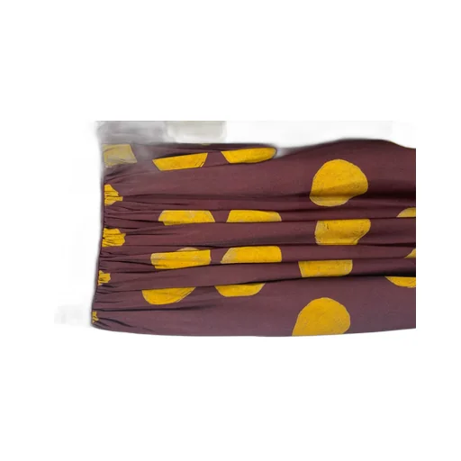 Wave Dot Pattern Skirt