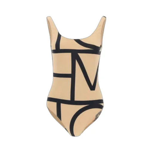 Sleeveless Crewneck Swimsuit